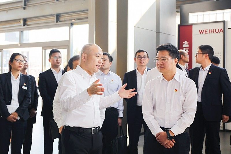 中鐵裝備集團(tuán)設(shè)備公司蒞臨衛(wèi)華集團(tuán)交流座談